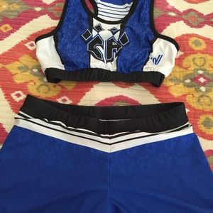 Cheer Athletics 2014-2015 practice wear.