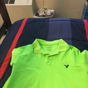 American eagle men's polo size large