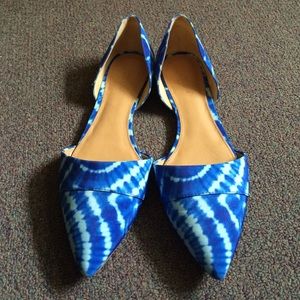 J.crew factory tie-dye flats