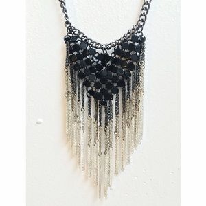Ombré Fringe Necklace
