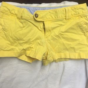 Yellow shorts!