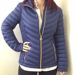 Michael Kors quilted pocketable down jacket