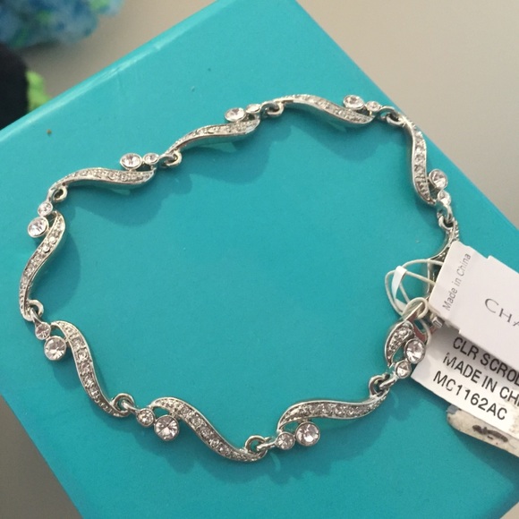 Fancy silver bracelet!