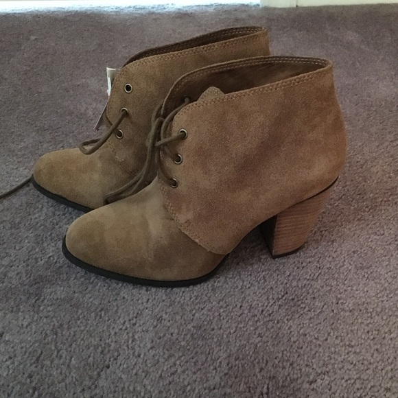 Brown booties