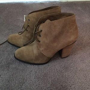 Brown booties