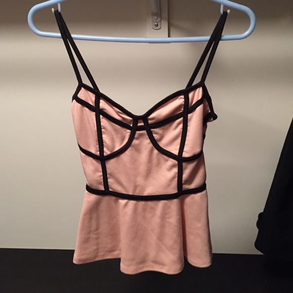 Cute peplum tank