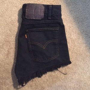REDUCED! Vintage distressed high waisted shorts