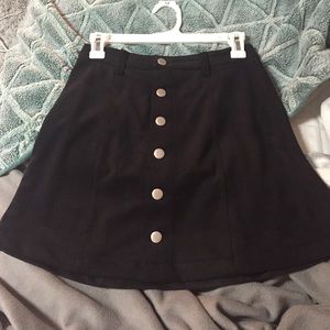 button up skirt