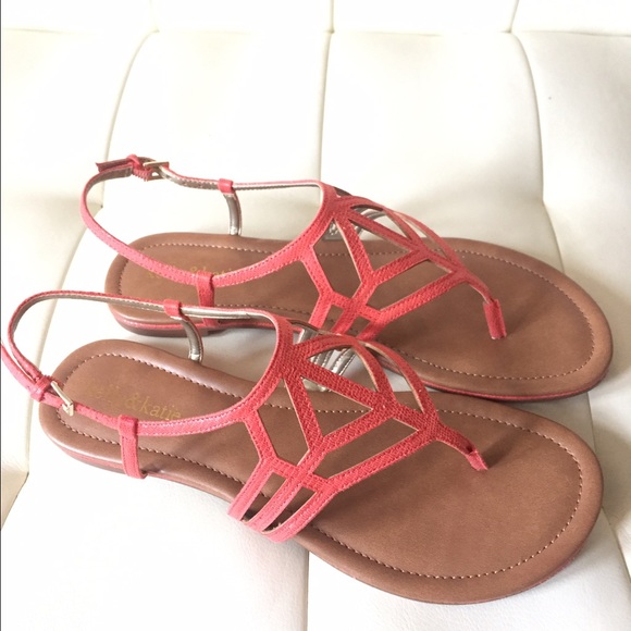 kelly and katie flat sandals
