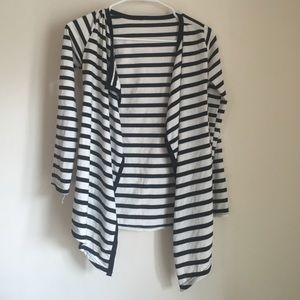 Striped cardigan