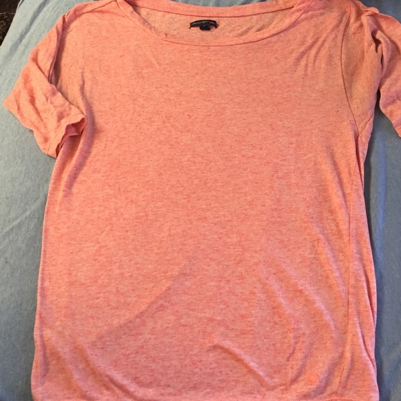Salmon colored shirt