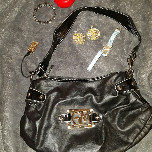 Gia Milani side studded sml satchel - Picture 1 of 3
