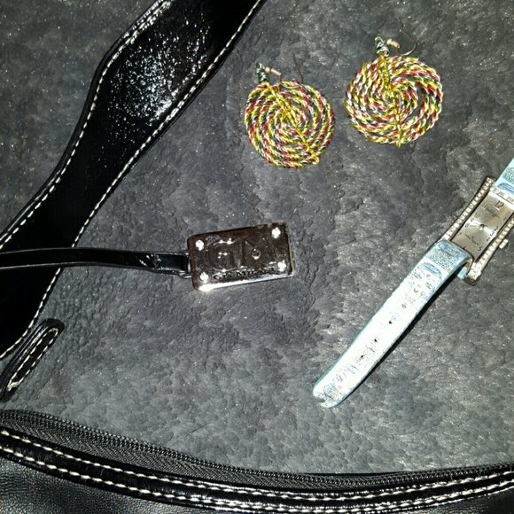 Gia Milani side studded sml satchel - Picture 2 of 3