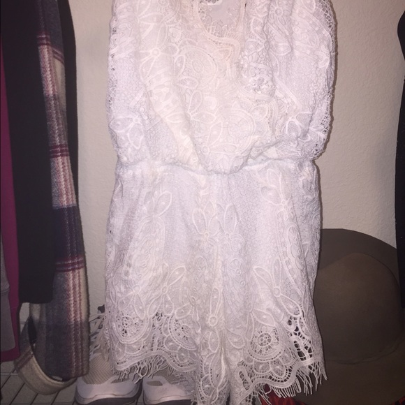 Lace romper