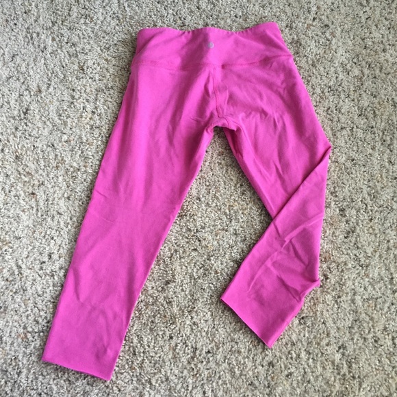 Lululemon Pink Crops