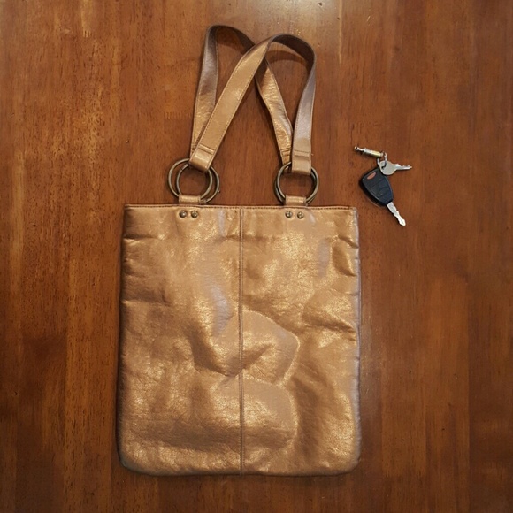 Handbags - Copper faux leather purse