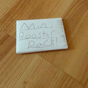 Mini booster pack (comes with 2 Pokemon packs)