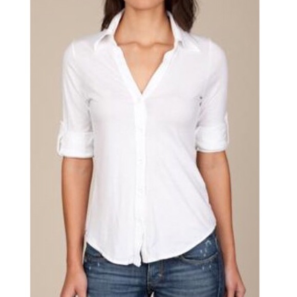 Alternative Apparel Jennifer Buttondown Top - Picture 1 of 2