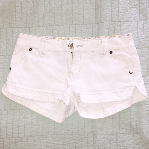 White shorts