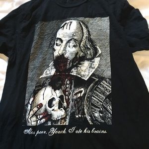 Black Zombie Hamlet T-Shirt