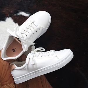 H&M white sneakers