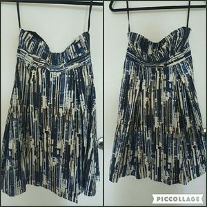 Abstract cocktail dress