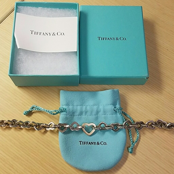 Tiffany's bracelet with 18k gold Heart