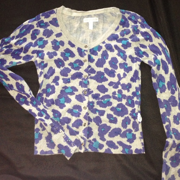 Cheetah Print Cardigan