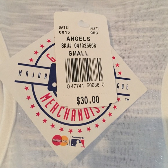 sparkly Angels racerback tank - Picture 3 of 3