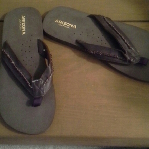 Men's sz 12 Arizona slip-on sandals/flip flops