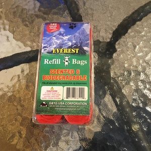 Biodegradable dog poop bags