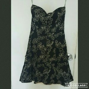 Flowery cocktail dress