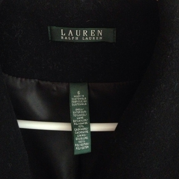 Summer sale!🤩Ralph Lauren wool black coat - Picture 3 of 4