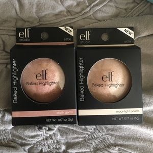 NEW Elf baked highlighters