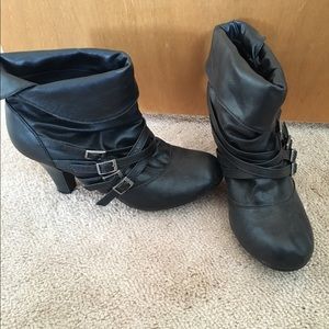Black booties