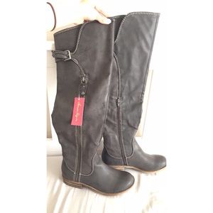 American Rag over the knee boots