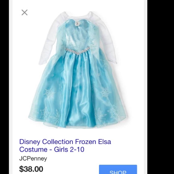 Disney Collection Frozen Elsa Costume