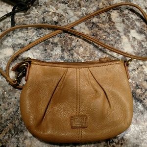 Fossil leather purse
