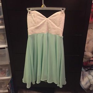 Teal dress