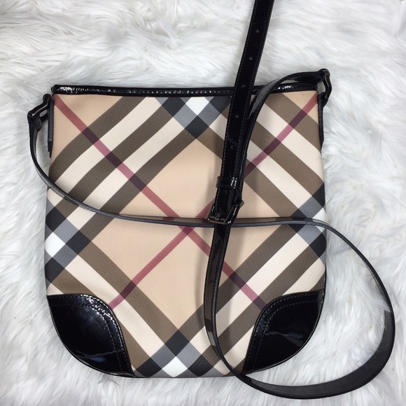 Authentic Burberry Supernova Check Cross body Bag