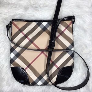 Authentic Burberry Supernova Check Cross body Bag
