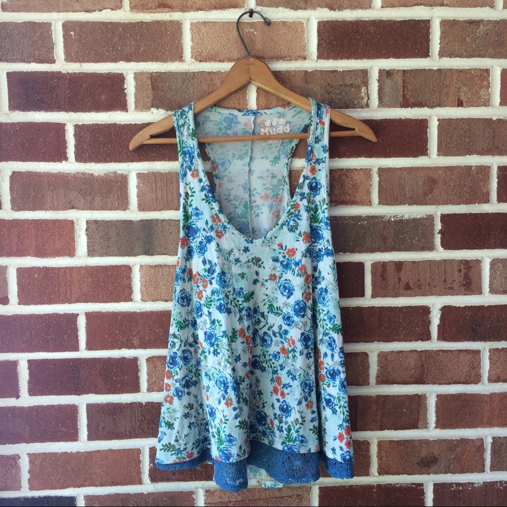 Floral tank top