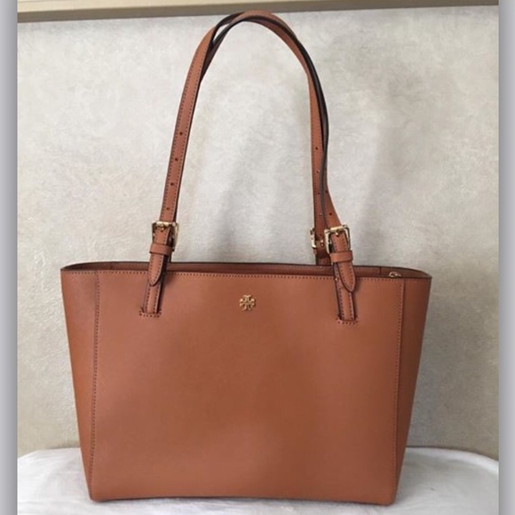 Tory Burch Handbags - Small York' Saffiano Leather Buckle Tote