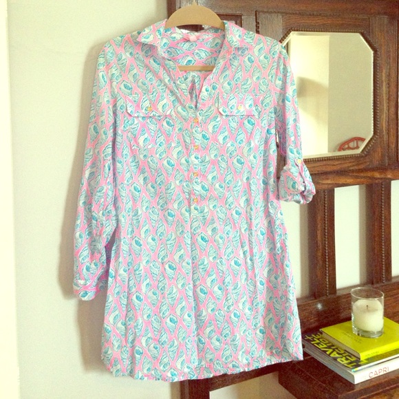 Lilly Pulitzer tunic coverup