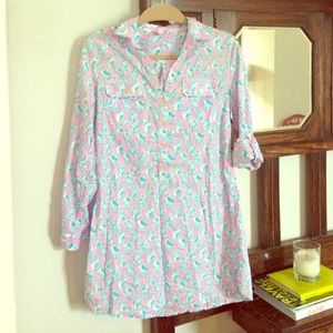 Lilly Pulitzer tunic coverup