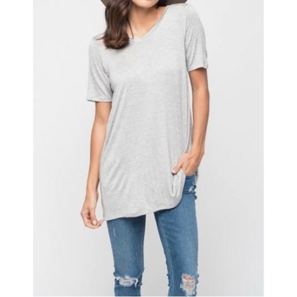 Boutique Tops - NEW Short Sleeve Boyfriend Tee