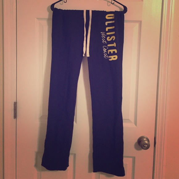 Hollister Co navy sweatpants