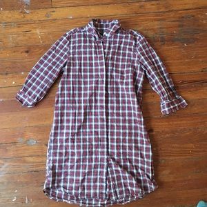 Plaid Steven Alan Tunic
