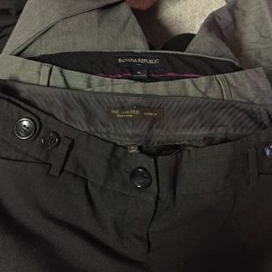 Bundle! Two pairs of grey pants 4 Long