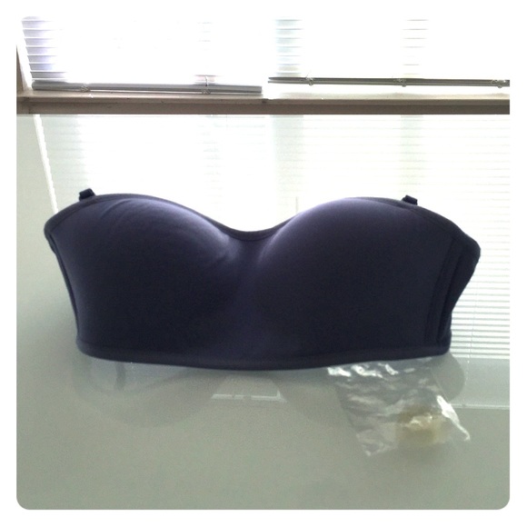 Brand new blue Gap 32B strapless bra